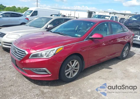 2015 Hyundai Sonata Se z USA, uszkodzony, nr VIN 5NPE24AF5FH220613